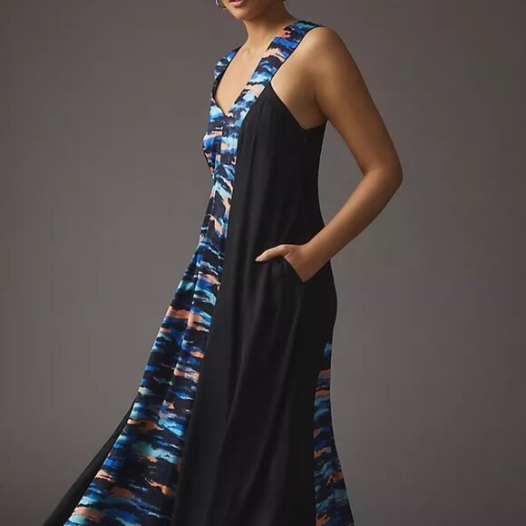BNWT Maeve V-Neck Maxi Dress - Picture 1 of 6